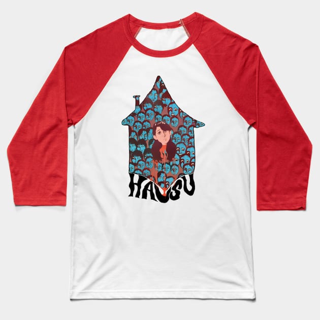 house/hausu Baseball T-Shirt by CoreyRanson